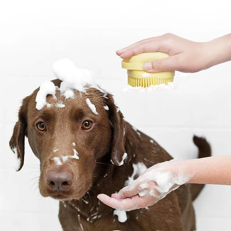 2-In-1 Dog Bath Brush